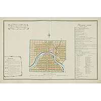 Проектный план города Ржева 1825 года