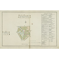 Проектный план города Вышнего Волочка 1825 года