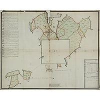 Межевая карта выгонной земли города Ржева 1811 года