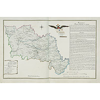 Карта Старицкого уезда 1825 года