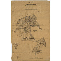 Карта Иштановской волости Томского уезда 1920 года