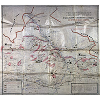 Карта расселения спецпереселенцев по Нарымскому северу