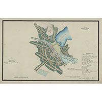 Межевая карта города Тулы конца XVIII века