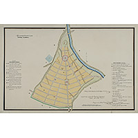Прожектированный план города Одоева 1833 года