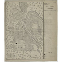 План урегулирования города Тюмени Тобольской губернии 1861 г.