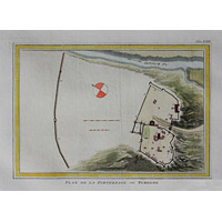 План Тобольского кремля 1752 года Николаса Беллина