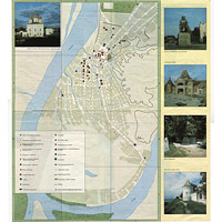 Туристический план Тобольска 1981 года