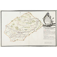 Карта Тюменского уезда Тобольского наместничества 1784 года