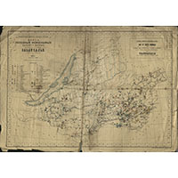 Карта полезных ископаемых Забайкалья 1923 г.