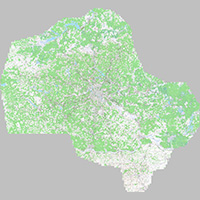 Топографическая карта Московской области