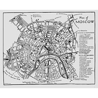 План центра Москвы от Wirt Gerrare