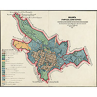 Старая карта Дмитрова