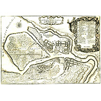 План Санкт-Петербурга 1715 года