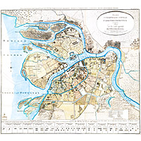 План Петербурга 1830 года Савинкова