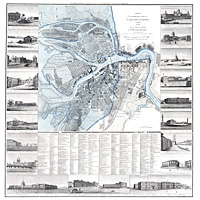 План столичного города Санкт-Петербурга 1825 года
