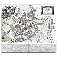 План Санкт-Петербурга от Маттеуса Зойтера