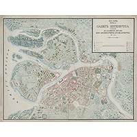 План города Санкт-Петербурга 1820 года