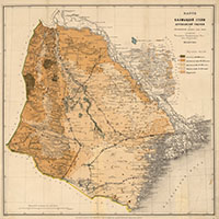 Почвенная карта Калмыцкой степи 1868 года