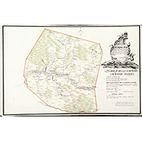 Карта Сургутского уезда Тобольского наместничества 1784 года