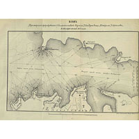План форсирования Севастопольской бухты Корниловым в октябре 1853