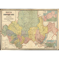 Карта Сибирского края 1929 года