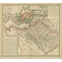 Карта о происхождении и переселении народов
