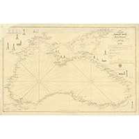 Карта Черного моря 1891 года