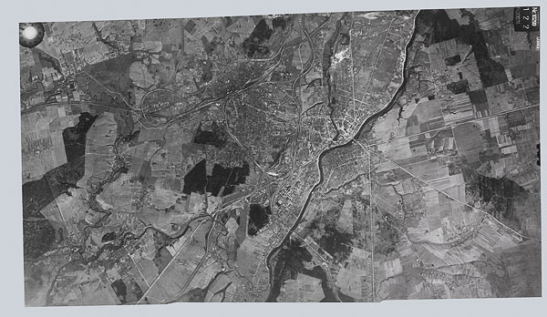 Немецкая аэрофотосъемка Орши 1943 года