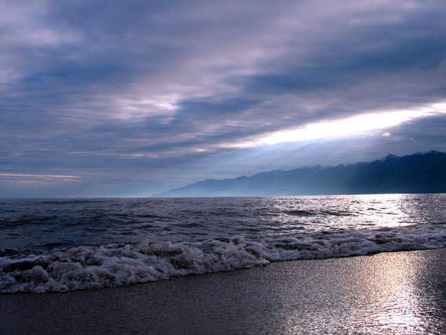 Вид на Святой Нос со стороны Баргузинского залива
