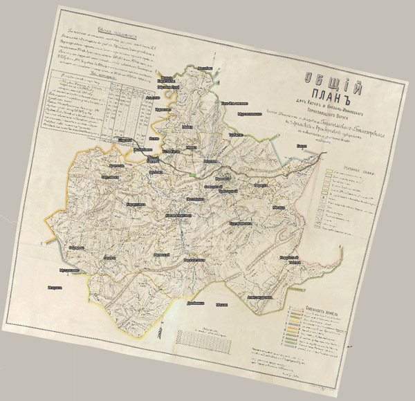 Территория охвата карты