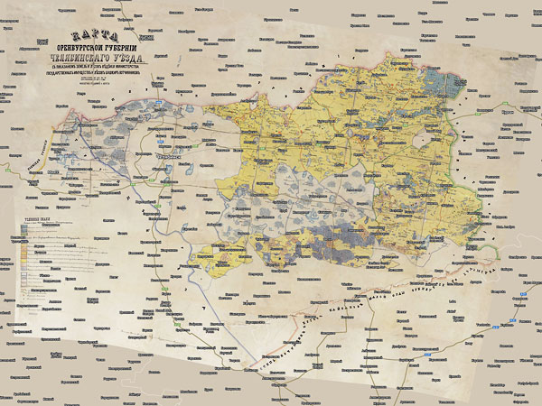 Территория охвата карты