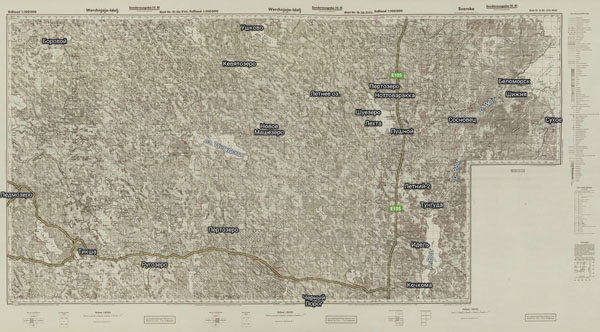 Территория охвата карты