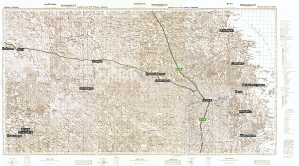 Территория охвата карты