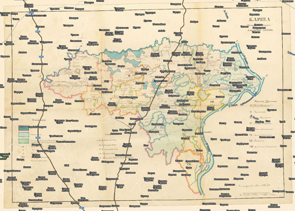 Территория охвата карты