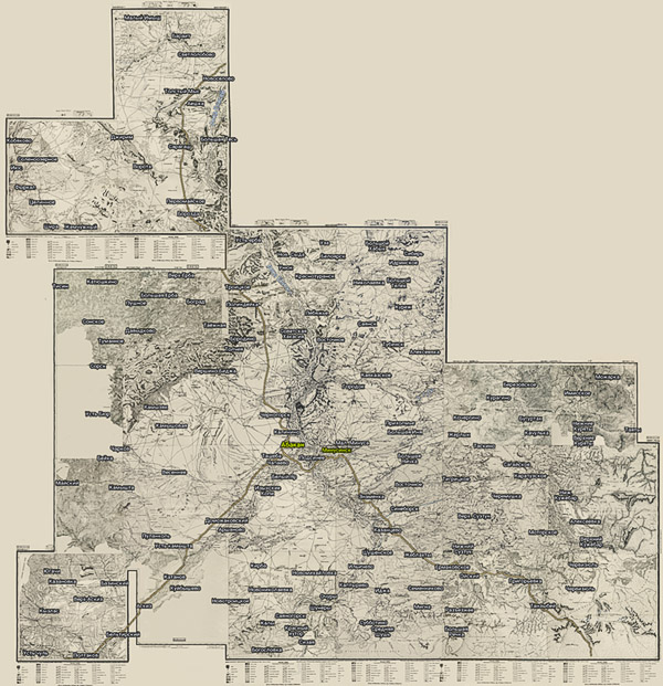 Территория охвата карты