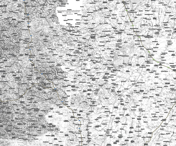 Территория охвата карты