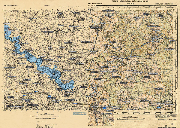 Территория охвата карты