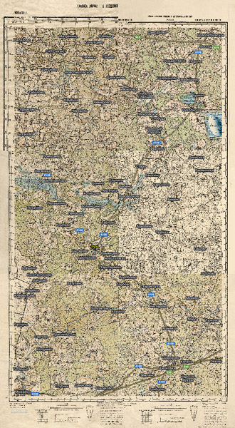 Территория охвата карты
