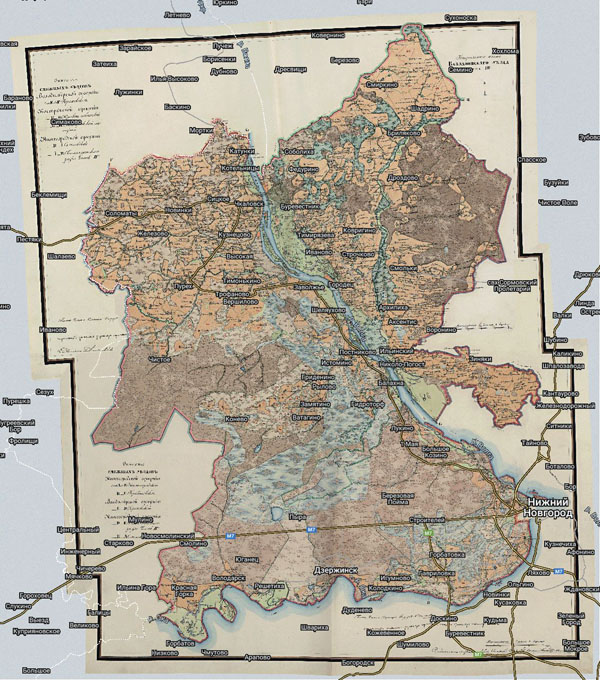 Территория охвата карты