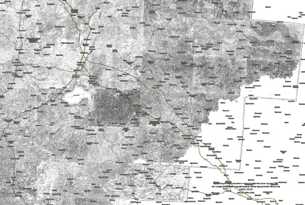 Территория охвата карты