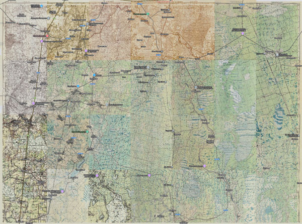 Территория охвата карты