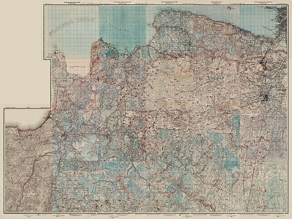 Двухверстка запада Ленинградской области
