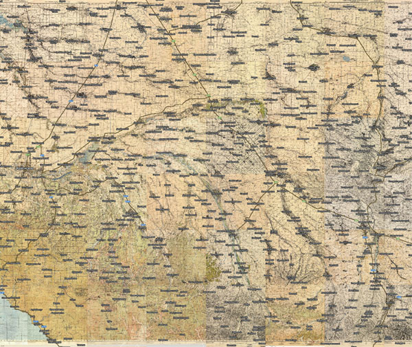 Территория охвата карты