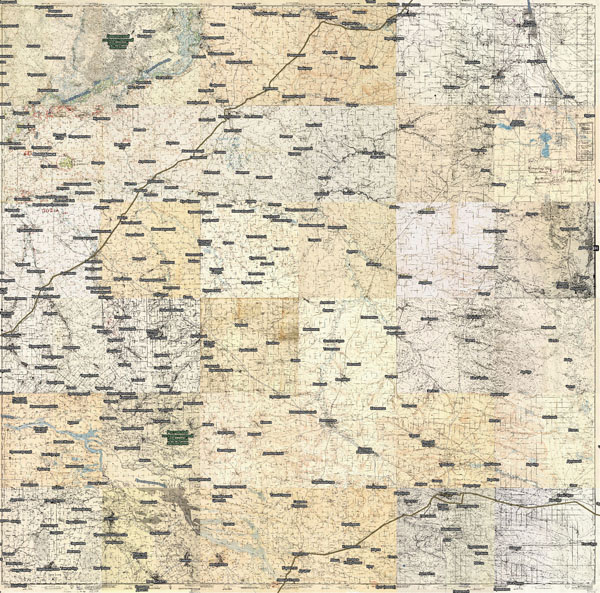 Территория охвата карты