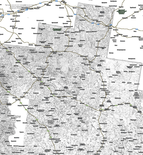 Территория охвата карты