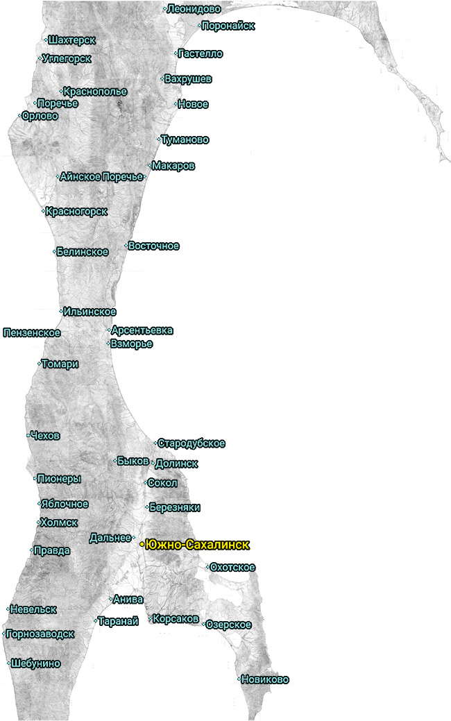 Территория охвата карты