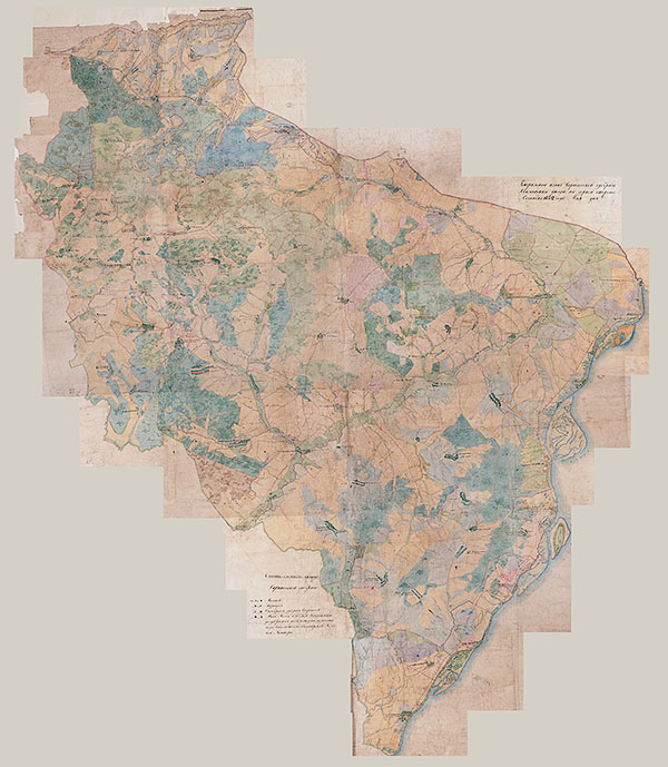 ПГМ Хвалынского уезда Саратовской губернии. Нагорная сторона.