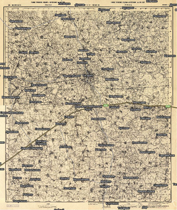 Территория охвата карты