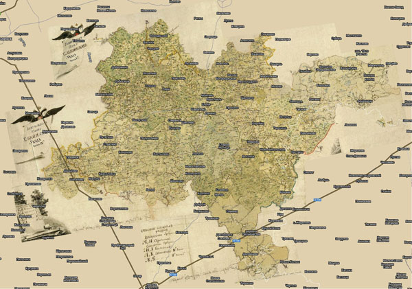 Территория охвата карты