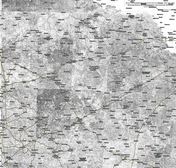 Территория охвата карты